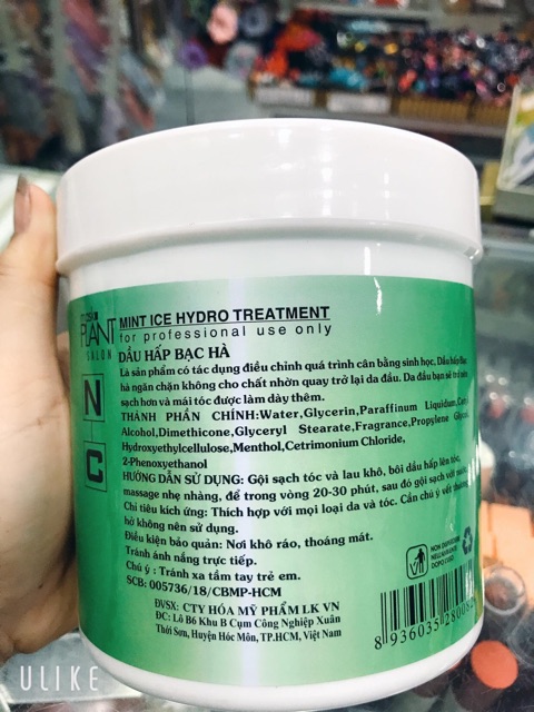 DẦU HẤP DƯỠNG TÓC BẠC HÀ