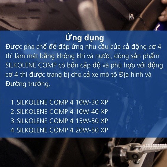 Nhớt Fuchs Silkolene 10w40 Pro 4 Comp