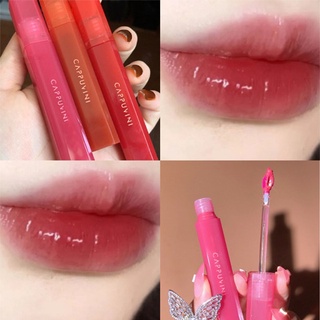 (Hàng Mới Về) Son Bóng Dưỡng Ẩm Màu Sắc Ngọt Ngào Cappuvini