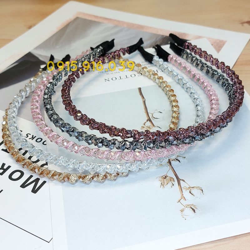 Cài Tóc Bờm Tóc Pha Lê Thời Trang