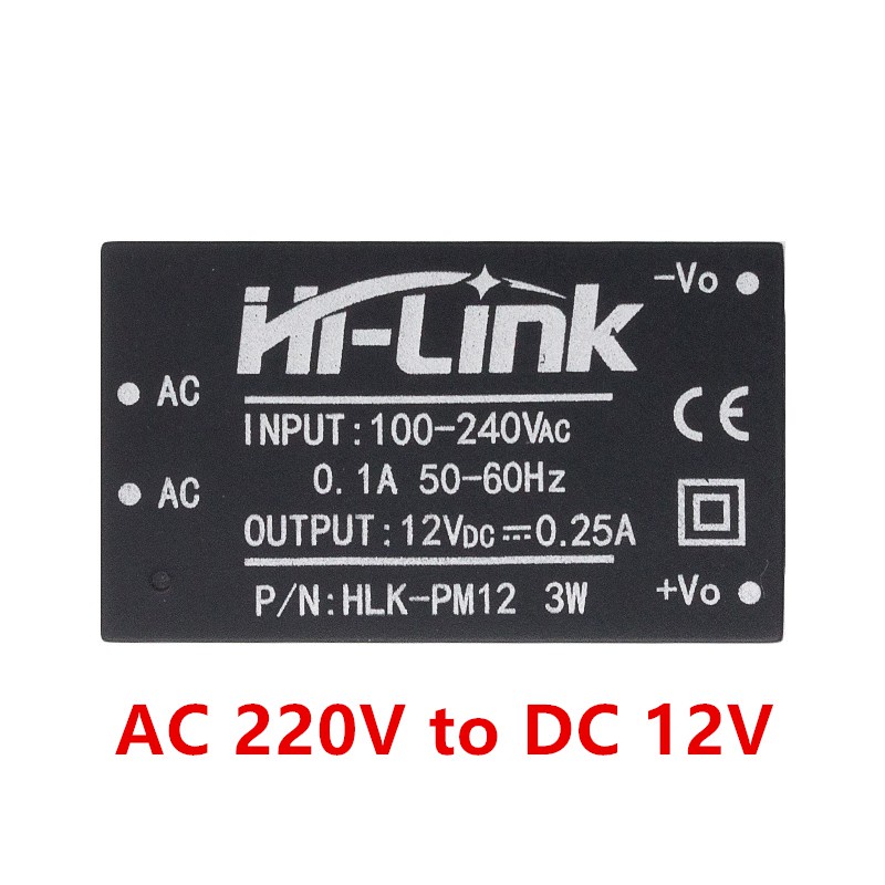 Mô Đun Cấp Nguồn mini HLK-PM01 HLK-PM03 HLK-PM12 AC-DC 220V