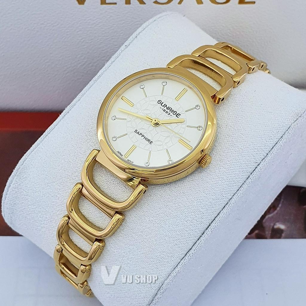 Đồng hồ nữ Sunrise 9997SA Lắc tay Chính hãng