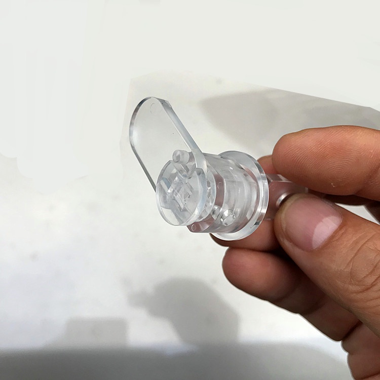 Ổ khóa và chìa khóa trong suốt bằng mica dùng làm hộp, thùng phiếu mica