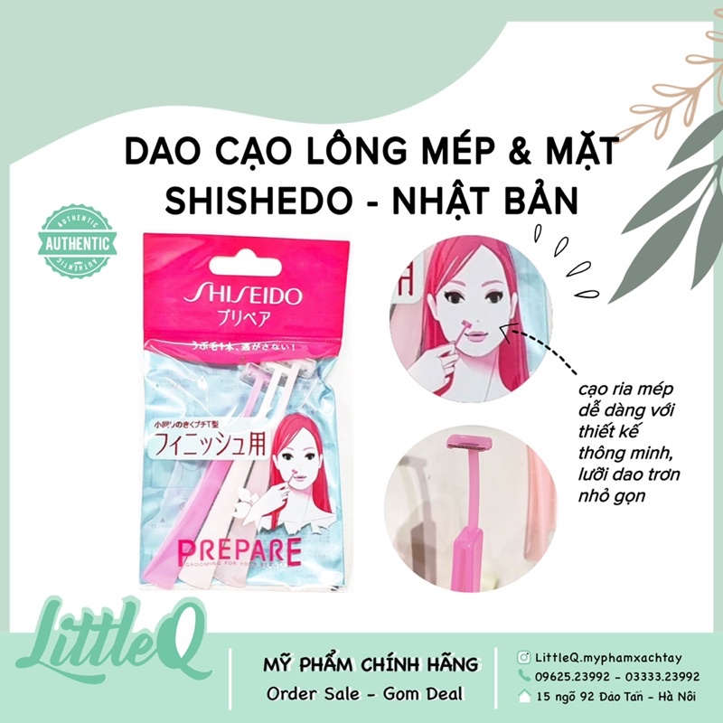 [có che tên] DAO CẠO RIA MÉP, LÔNG MẶT SHISHEDO THIẾT KẾ THÔNG MINH CHO NAM VÀ NỮ