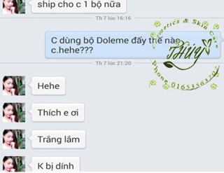 Bộ Tắm Trắng Doleme