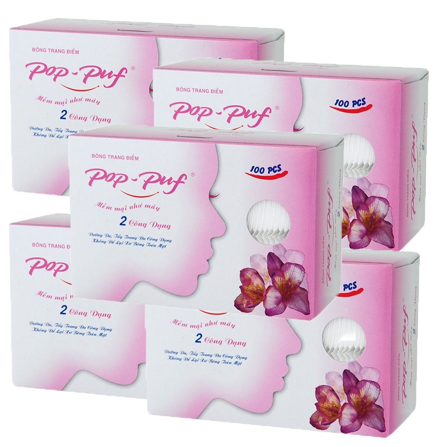 Bông Tẩy Trang Pop-Puf