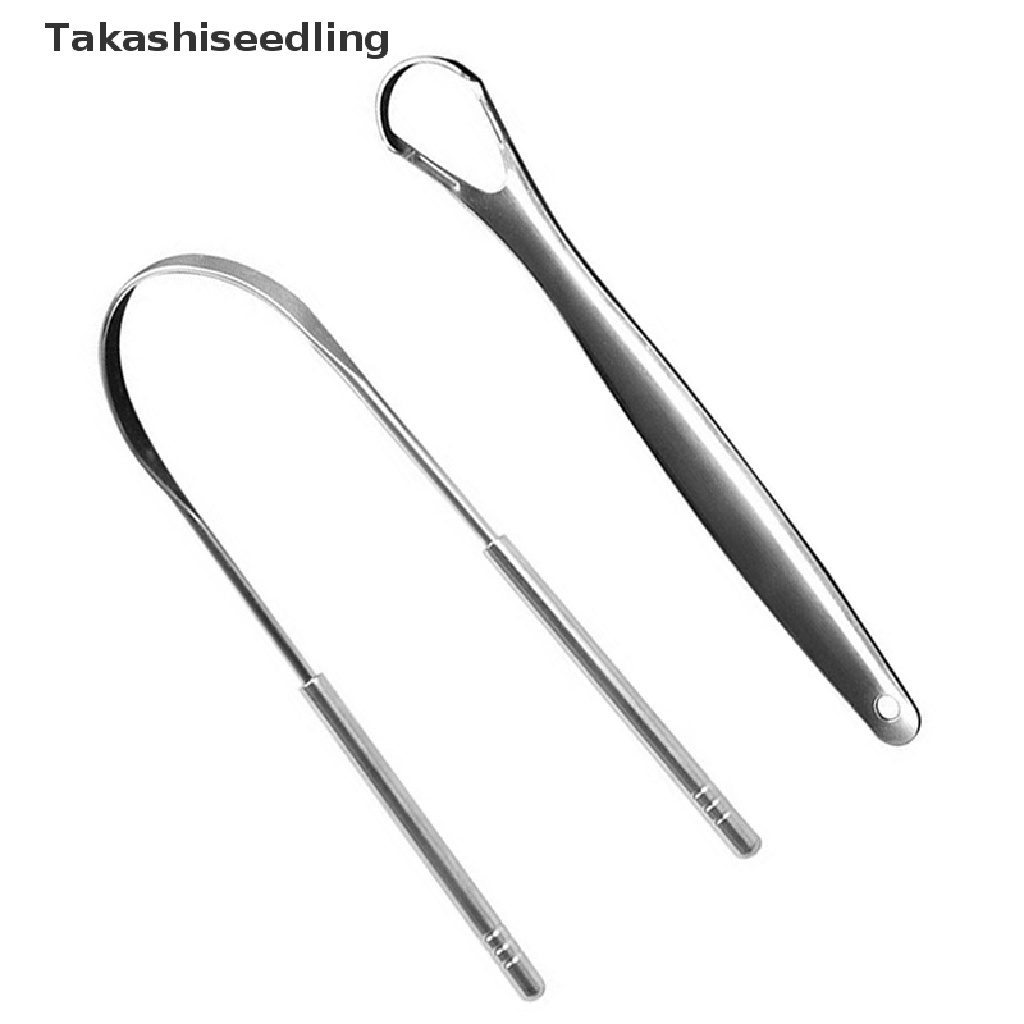 Set 1 / 2 Dụng Cụ Vệ Sinh Lưỡi Thép Không Gỉ Tiện Lợi