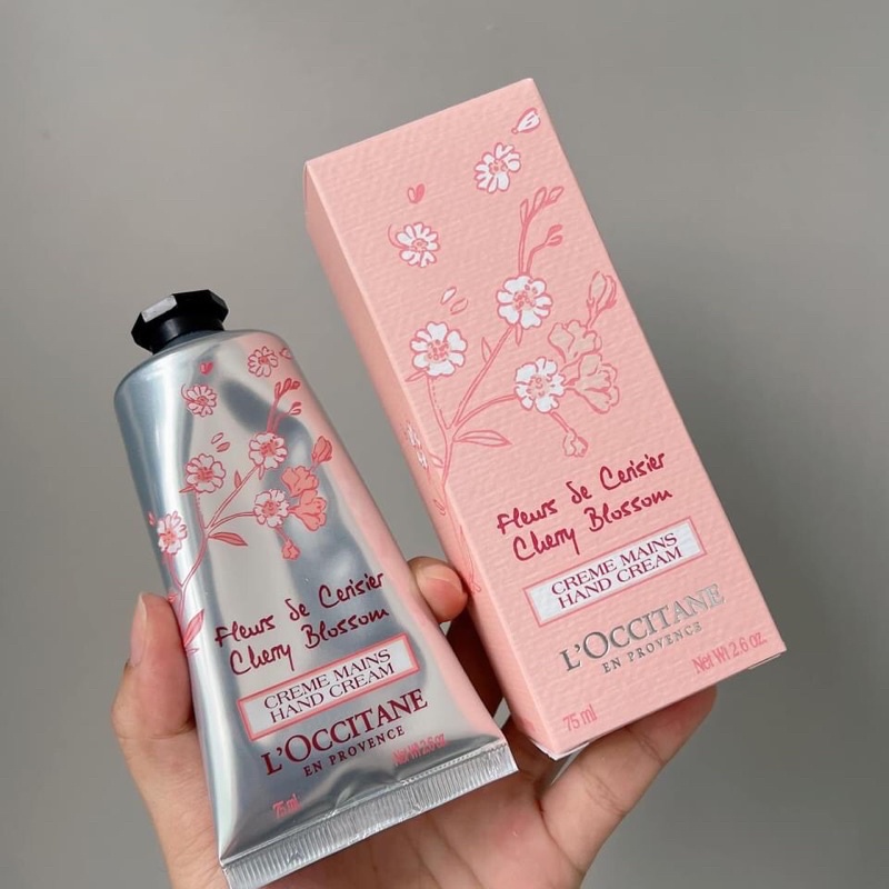 Set dưỡng da L'Occitane Fruity Cherry Blossom Body Lotion Giới hạn mùa xuân năm 2021