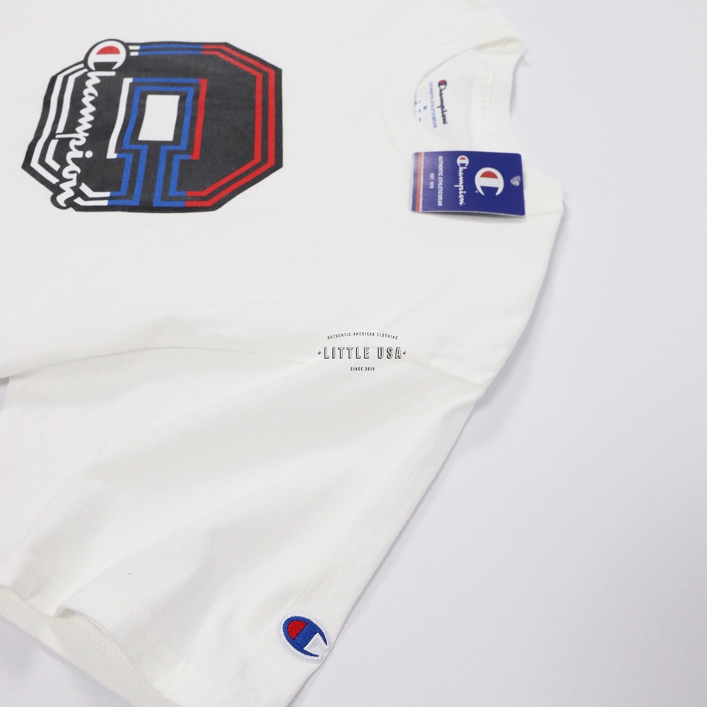 Áo Thun CHAMPION® TAGLESS In Block C - Unisex Nam Nữ