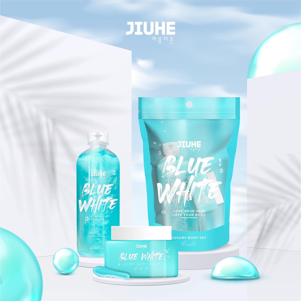 BODY DƯỠNG TRẮNG DA BLUE WHITE JIUHE