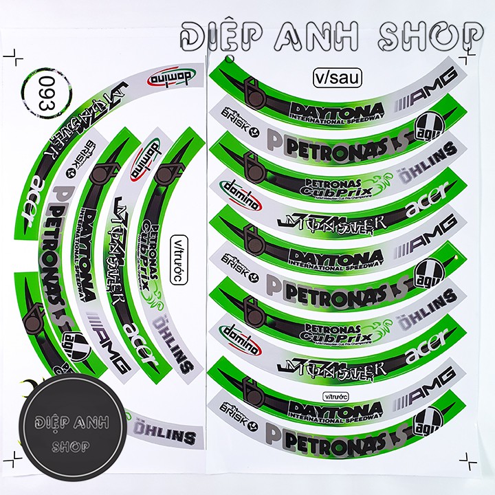 Tem vành bản to OHLINS - MS092