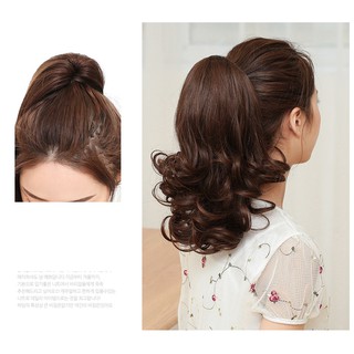 Tóc giả ngoặm xoăn lọn 38cm