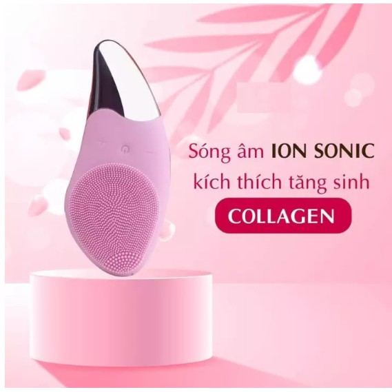 [CHÍNH HÃNG 1 ĐỔI 1] Máy Rửa Mặt Massage Nâng Cơ- Xoá Nhăn, Sonic Facial Brush 3 IN 1, Sóng siêu âm mới nhất 2020