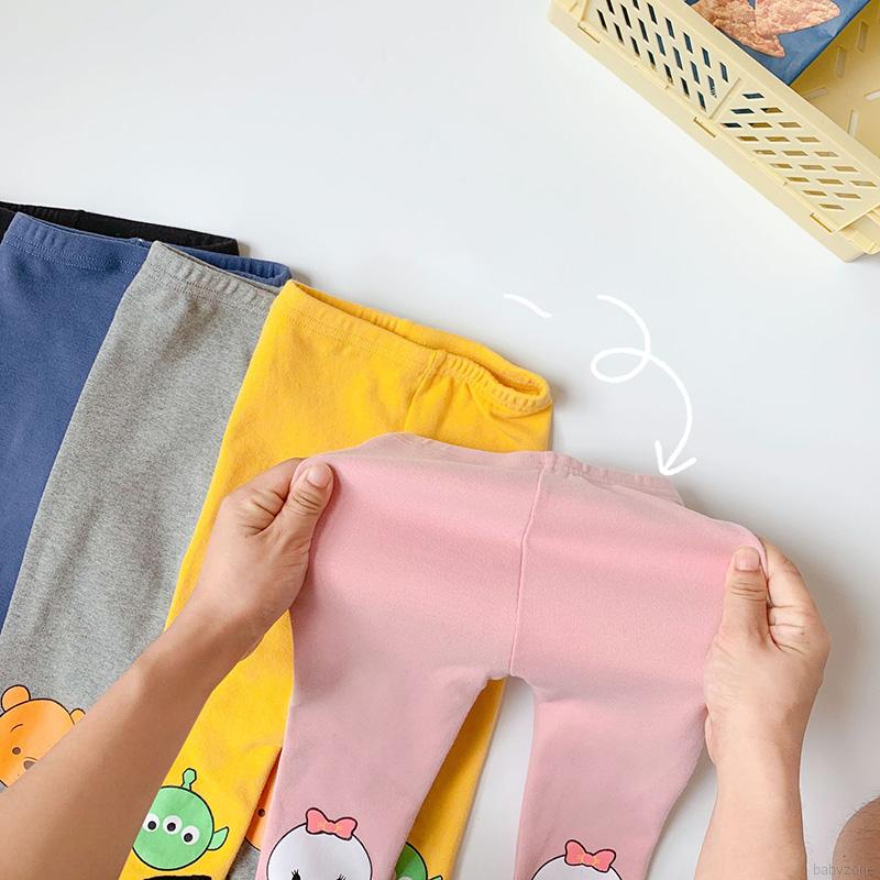 Quần Legging Họa Tiết Hoạt Hình Cho Bé