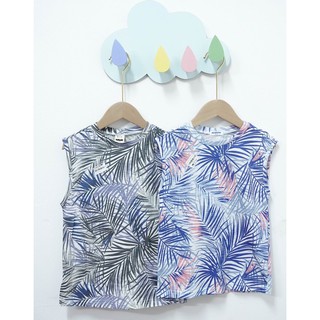 (110,120) Áo 3 lỗ cotton lá cọ Jelispoon jtpuin03