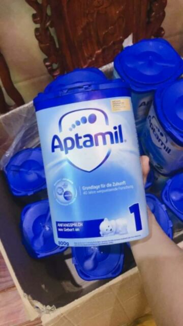 CÓ SẴN Sữa Aptamil nội địa Đức Pronutra đủ số 1,2,3 800g mẫu mới