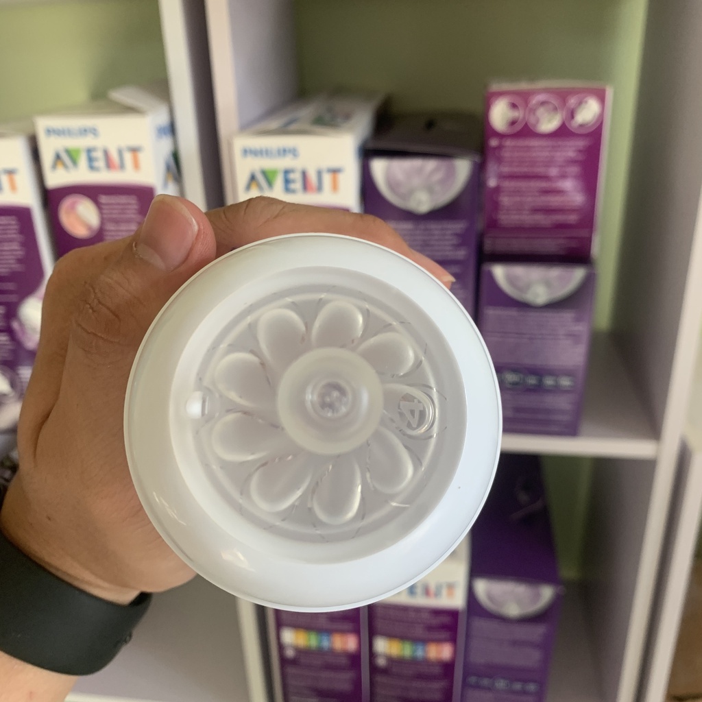 Bình sữa Philips AVENT Natural 330ml Mẫu 2021 Kèm núm số 4