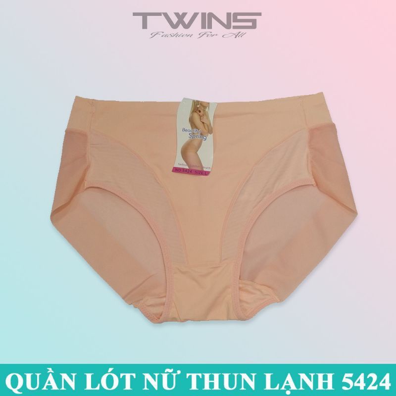 5424 combo 10 quần lót nữ lưng cao ko viền gân chất điều hoà mát nhẹ