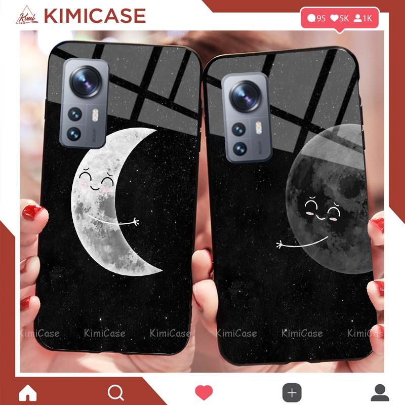 Ốp Xiaomi Mi 12T, Mi 12T Pro, Mi 12 , Mi 12 Pro, Mi 12 Lite lưng kính cường lực bộ đôi