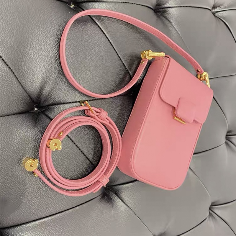 Cnk22 new CK2-50270819 Túi Đeo Chéo Đựng Điện Thoại Thiết Kế Hình Vuông Nhỏ Nhắn Xinh Xắn Dành Cho Nữ