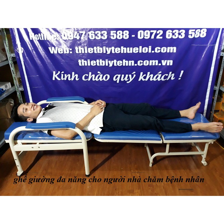 Ghế giường đa năng chăm sóc bệnh nhân