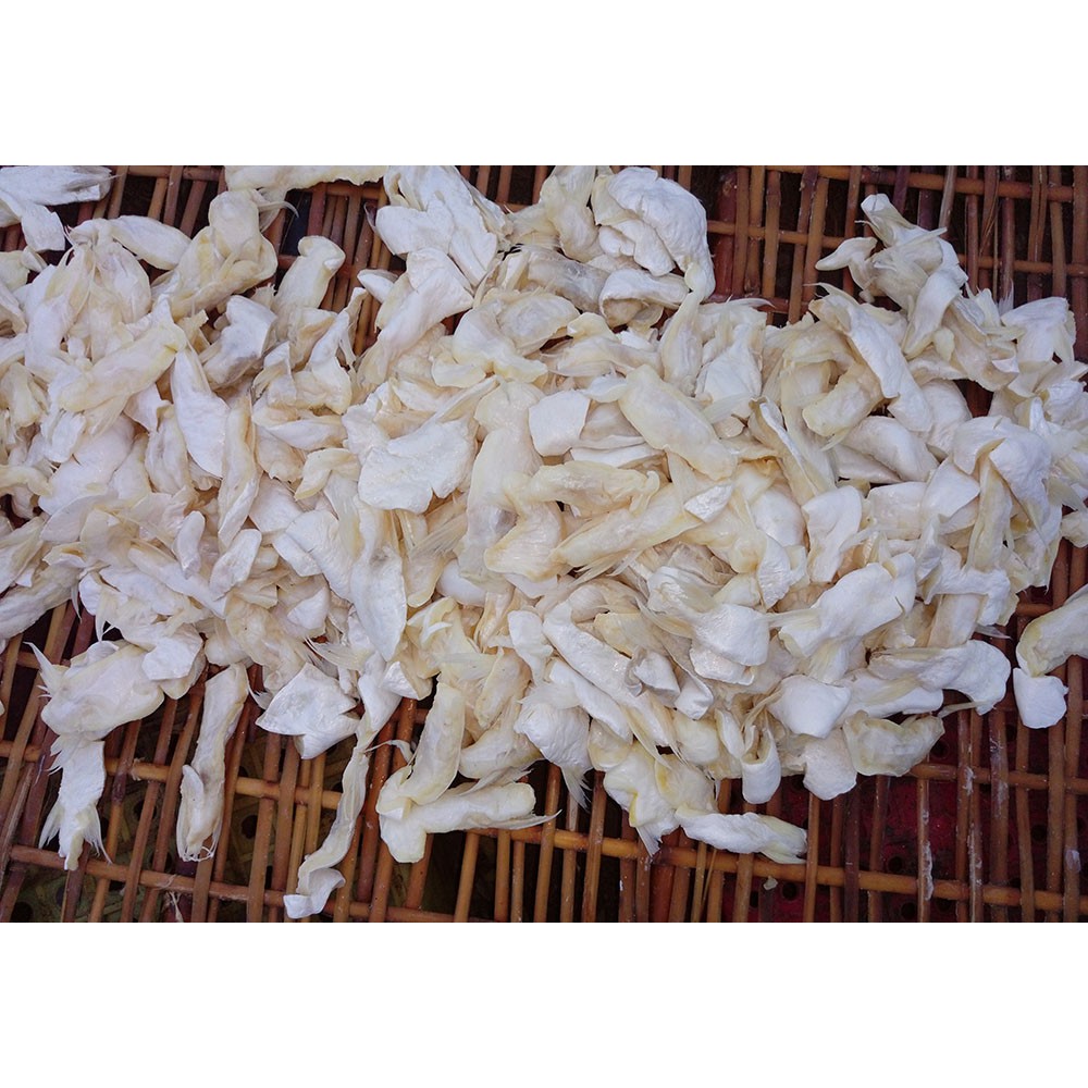 Mỡ bụng cá tra nhà làm,có hút chân không , 1kg