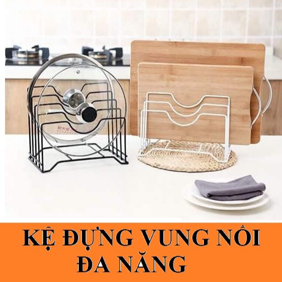 KỆ SẮT 4 NGĂN  ĐỂ VUNG NỒI VÀ DỤNG CỤ NHÀ BẾP