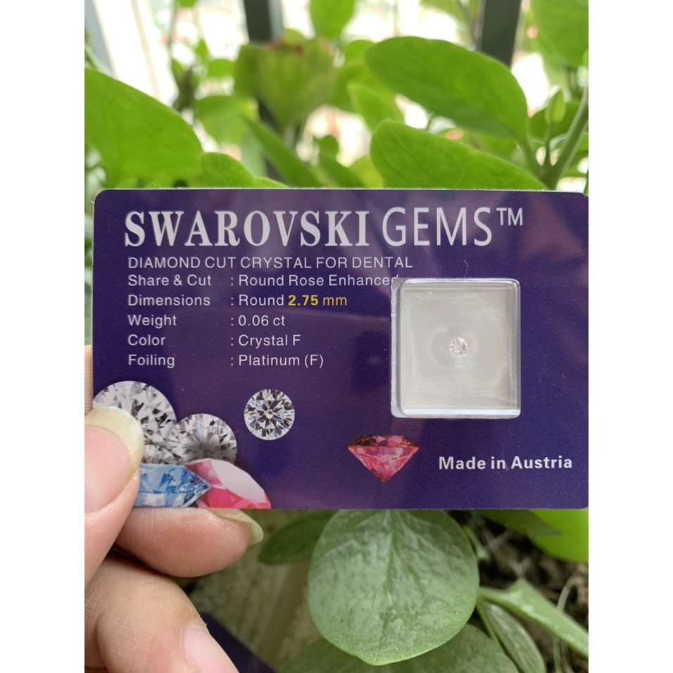 Đá Đính Răng - Đá kim cương nhân tạo vỉ Úc