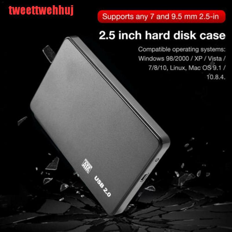 Hộp Đựng Ổ Cứng Ngoài Usb2.0 2.5 "Sata Hdd Ssd Cho Máy Tính