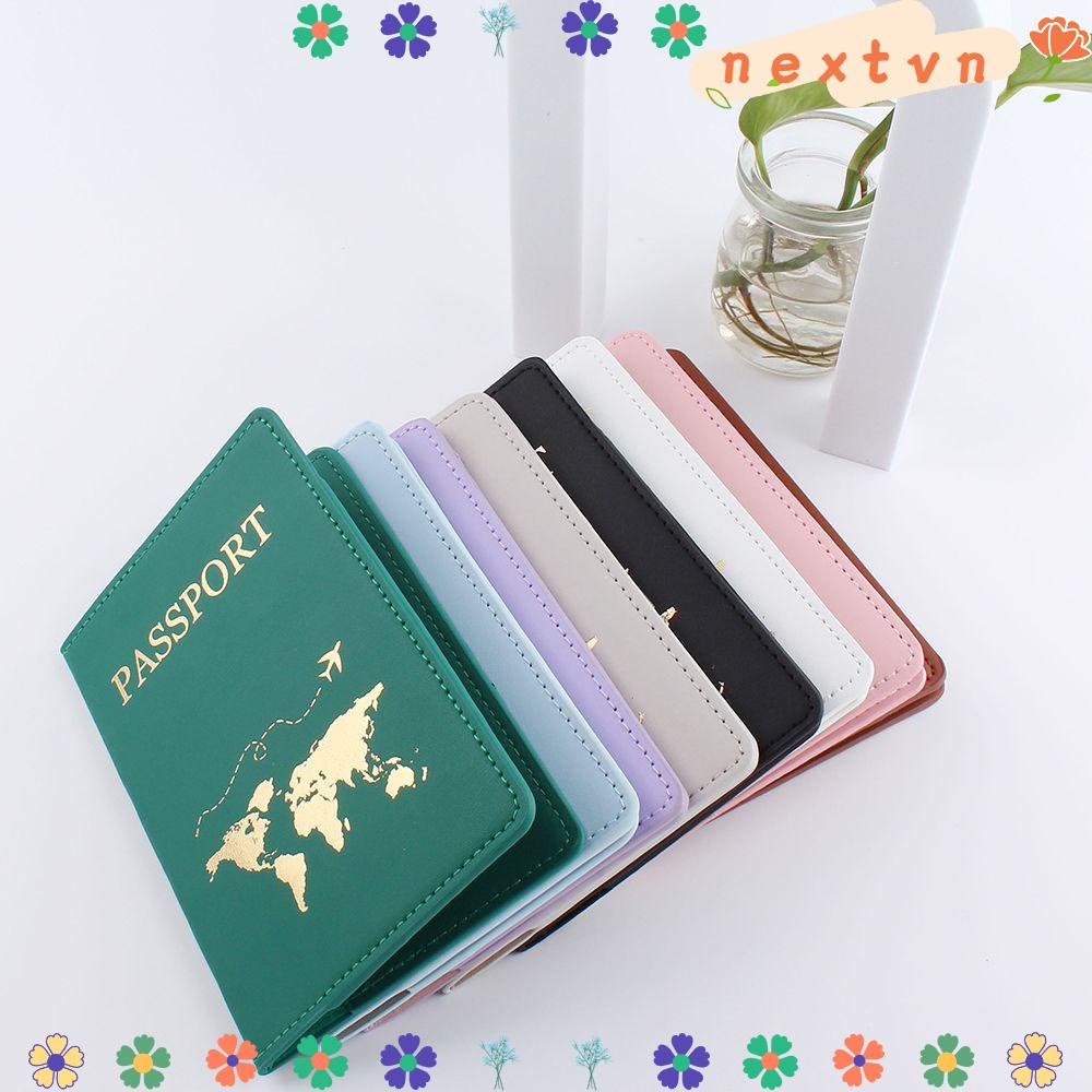NEXTVN Bao Da PU Đựng Hộ Chiếu Đa Năng Nhiều Màu Sắc