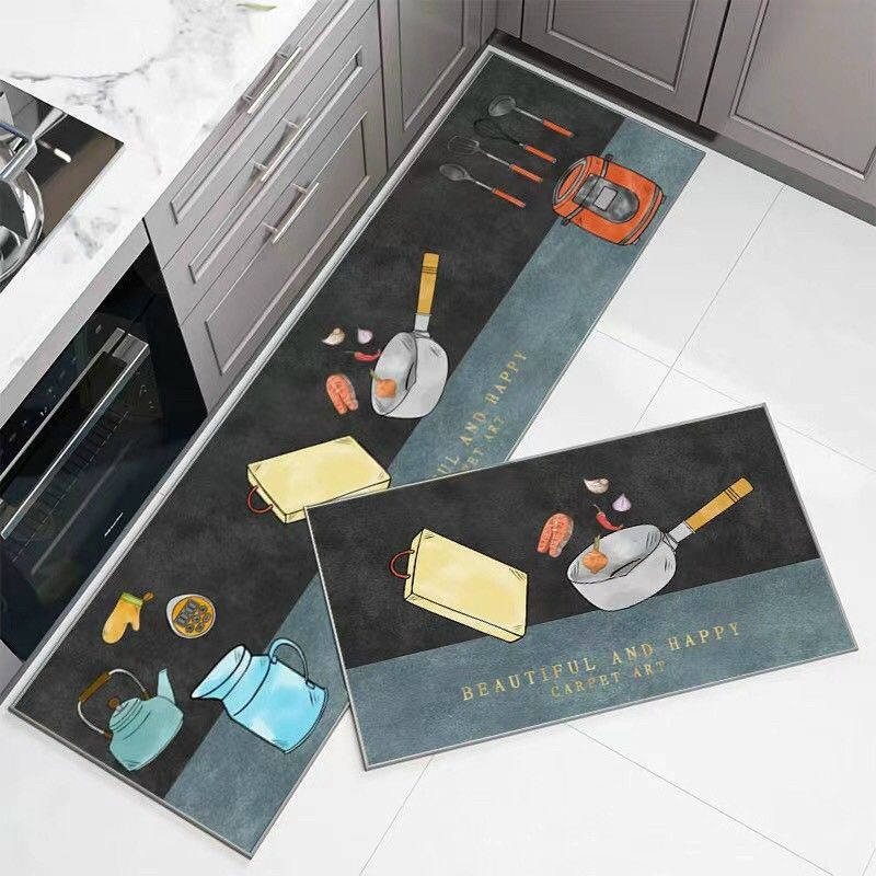 THẢM BẾP LEN SỢI CAO CẤP SIÊU THẤM HÚT,CHỐNG TRƠN TRƯỢT