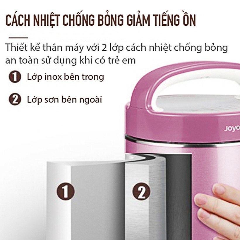 Máy làm sữa đậu nành 1.2L Joyoung DJ12C-A903SG