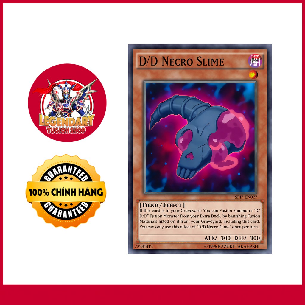 [EN][Thẻ Bài Yugioh Chính Hãng] D/D Necro Slime