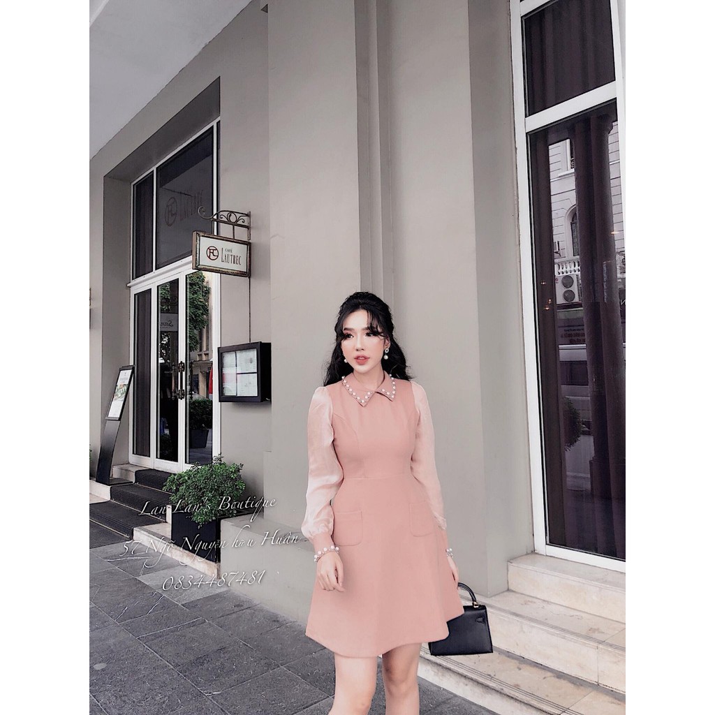 Váy hạt ngọc cổ đức