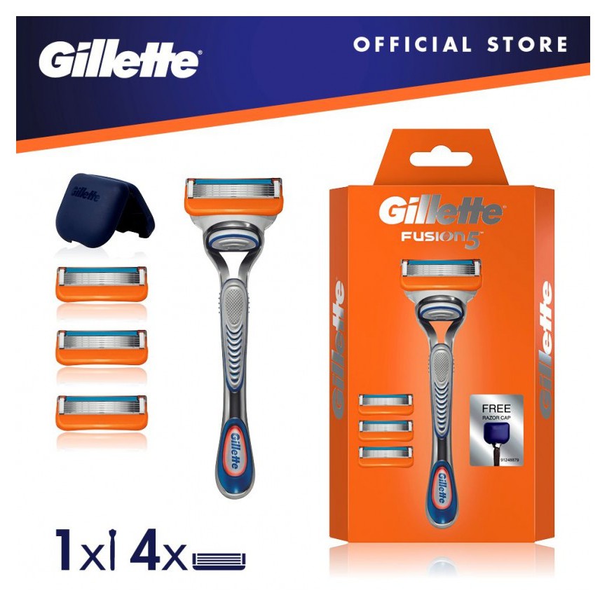 Dao cạo râu Gillette Fusion 5+1 + Kèm 2 lưỡi dao