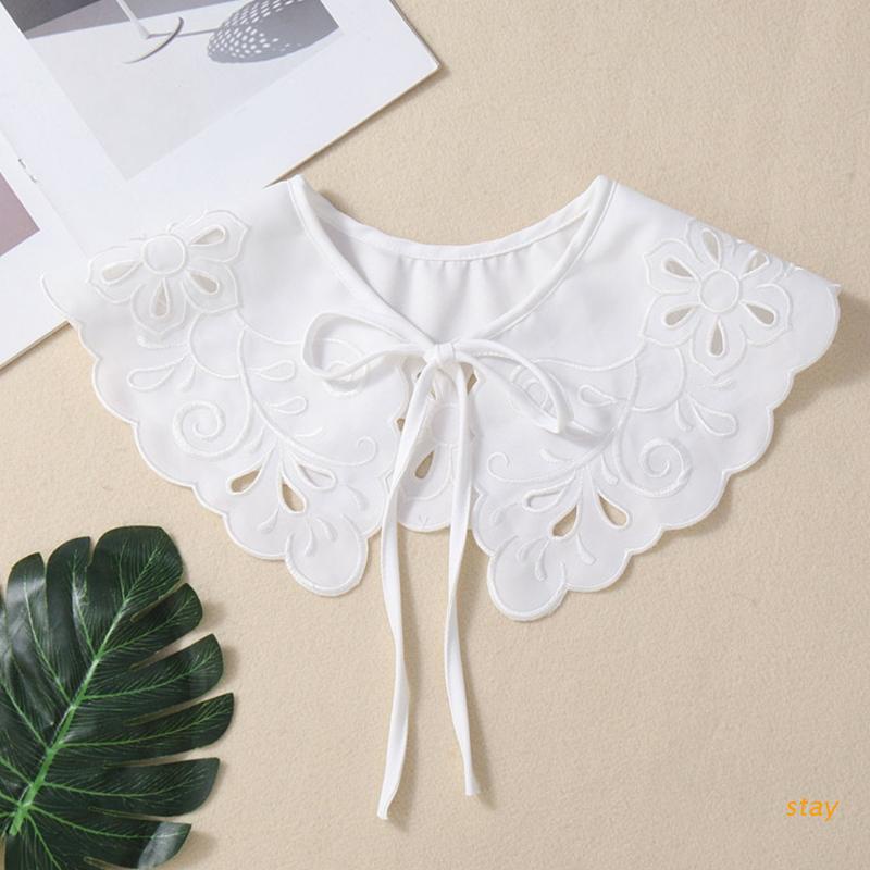 Áo Choàng Mini Dạng Choàng Vai Thêu Ren Khoét Rỗng Cho Nữ