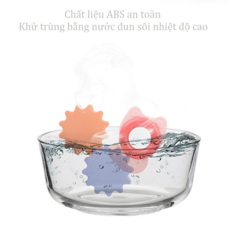 ⚡ Bộ gặm nướu cho bé Baby Rattle 10 chi tiết (chính hãng)