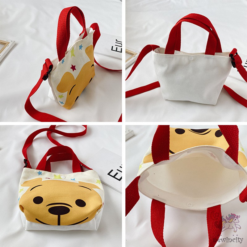 Túi đeo chéo in hoạt hình dễ thương dành cho trẻ em