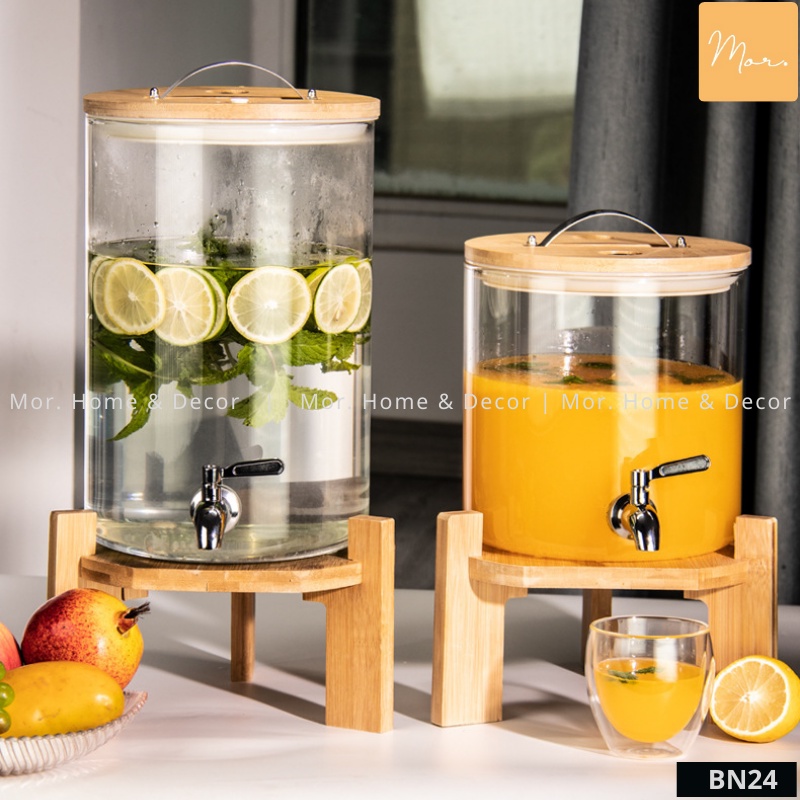 Bộ bình nước thủy tinh (5L - 8L - 11L)