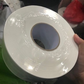 Giấy vệ sinh cuộn lớn, cuộn to nặng 700 g - giấy cuộn công nghiệp, 2 lớp sang xịn mịn/ giấy lô cuộn 700g