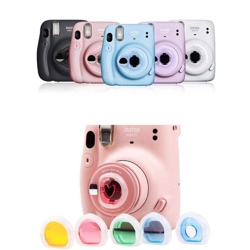 Bộ lọc ống kính selfie có 6 màu sắc cho Fujifilm Instax Mini 11