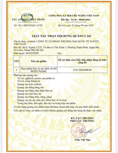 Slim Hamii thế hệ mới Chính Hãng Sunite - Hỗ Trợ Giảm Cân - Hộp 20 Viên Sủi | BigBuy360 - bigbuy360.vn