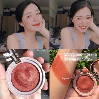 PHẤN MẮT HOJO TRÁI TIM - MÀU MẬN CHÍN SIÊU XINH