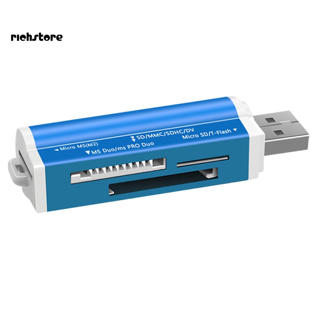 Đầu Đọc Thẻ Nhớ USB TF / Micro-SD / MS / M2 4 Trong 1 Cho Máy Tính | BigBuy360 - bigbuy360.vn
