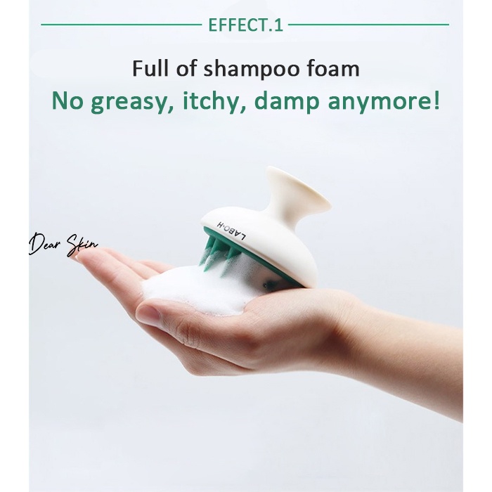 Lược gội đầu chăm sóc và làm sạch sâu LABO-H🇰🇷 chất lượng cao