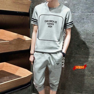 Bộ thể thao nam quần lửng