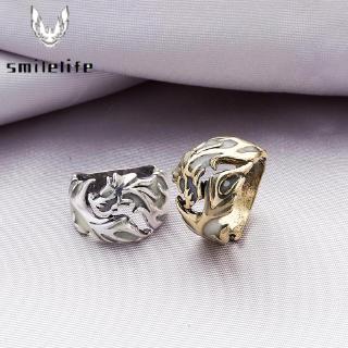 Nhẫn phát quang hình rồng phát sáng trong bóng tối cho nam