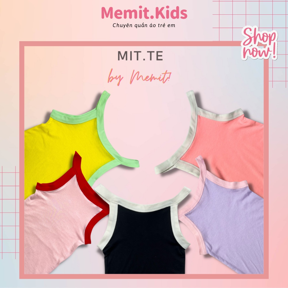 _Mit.te by Memit_áo viền khác màu nổi bật, chất vải thoáng mát