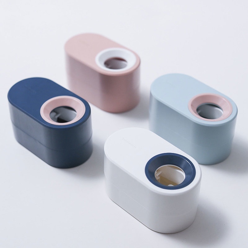 1 Dụng Cụ Nặn Kem Đánh Răng Tự Động Gắn Tường Tiện Dụng