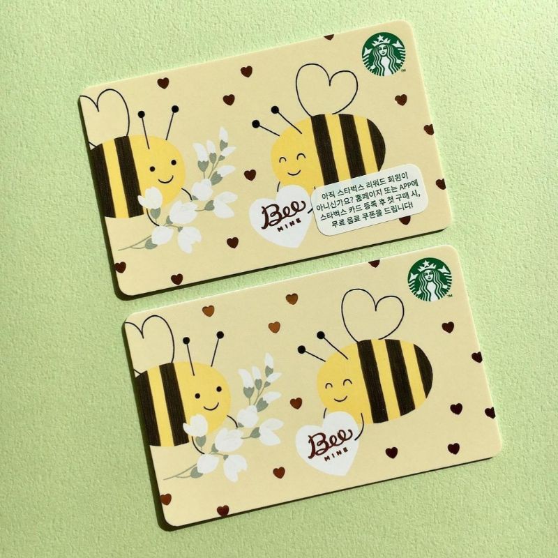 Toàn quốc [Gift Voucher] Thẻ Starbucks Việt Nam - Bee Mine (1 thẻ)